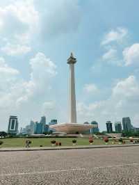 Majestic Views at National Monument Jakarta