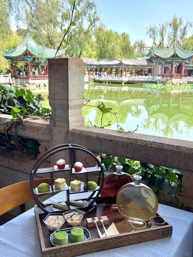 📍Map cha普洱茶館｜藏在翠湖公園的神仙茶館
