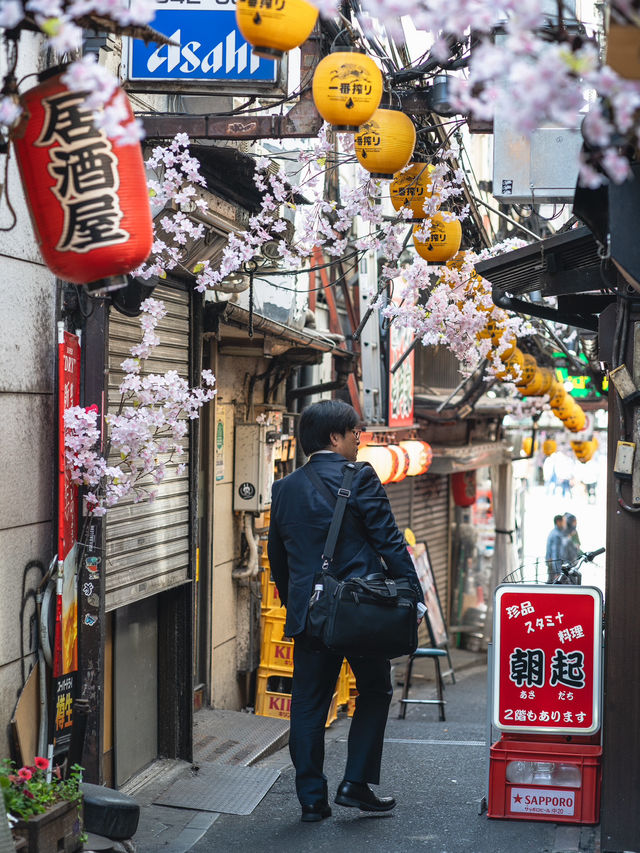 【新宿】新宿思い出横丁の四季：ノスタルジックな飲み屋街が見せる四季折々の表情🍢🌸🍁⛄