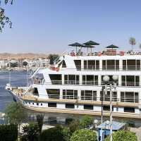 A leisurely Nile River cruise from Luxor to Aswan👫❤️😎