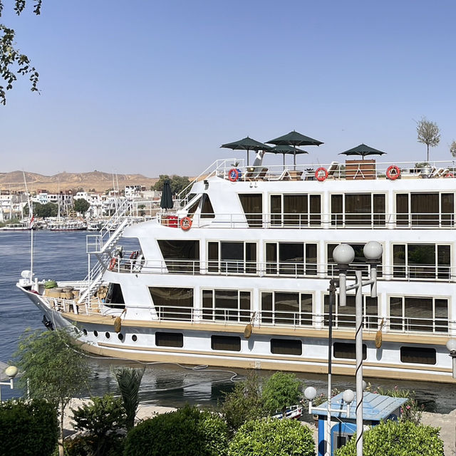 A leisurely Nile River cruise from Luxor to Aswan👫❤️😎