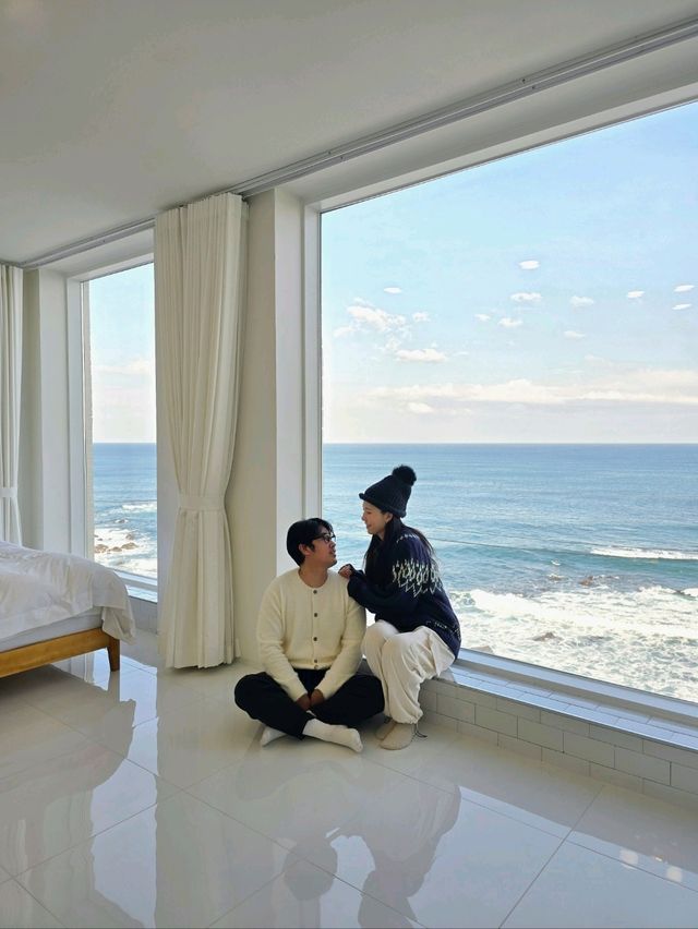 동해바다가 한눈에 펼쳐지는 너에게감동해🩵