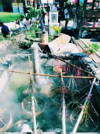 泰國清邁著名溫泉景點：Pong Krathing Hot Spring，適合休閒打卡拍照📸