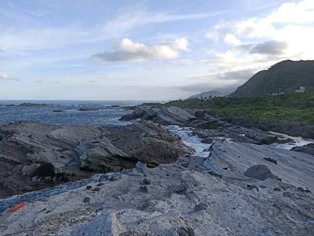 花蓮景點_石梯坪，特殊地質美景