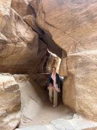 Petra’s dramatic entrance