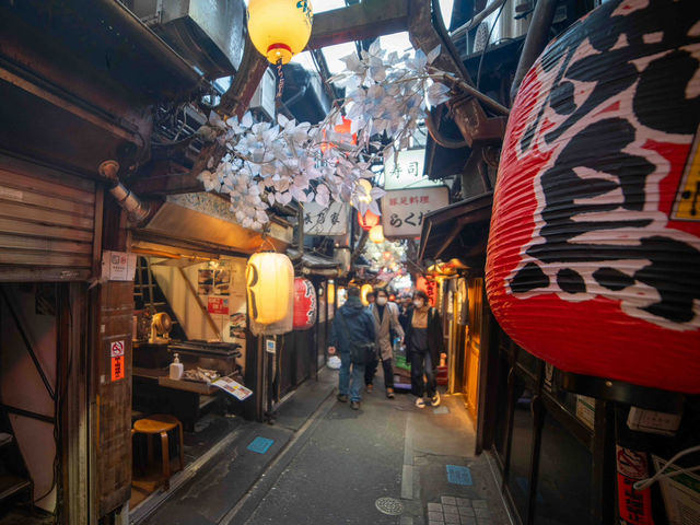 海外の人に大人気！思い出横丁🍢