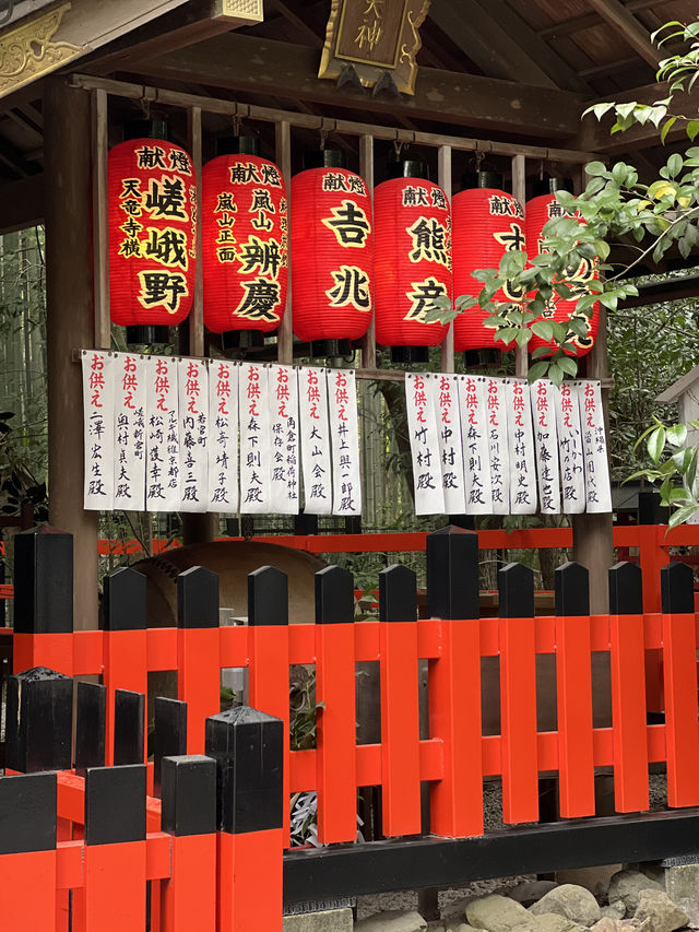 사랑❤️이 넘처나는 노노미야 신사⛩️ 연분을 맺어보세요! "Nonomiya Shrine"
