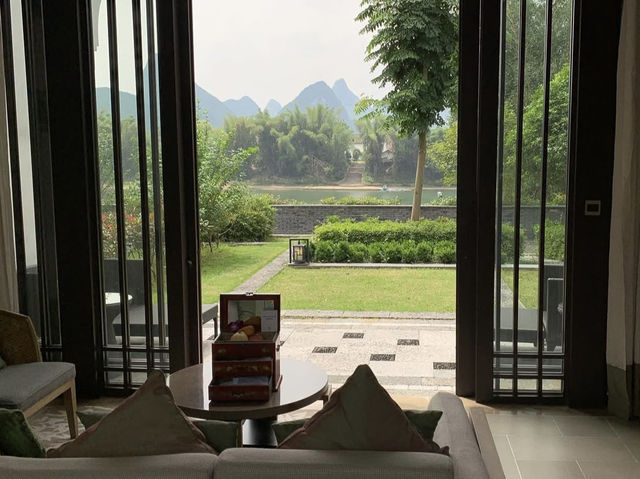 🇨🇳:桂林で泊まる“山水画”の中！