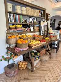 Spring Cakes on the Terrace at Cafe Rafre Fruit