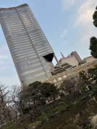 【黄昏時の日比谷公園と日比谷松本楼を歩いて】