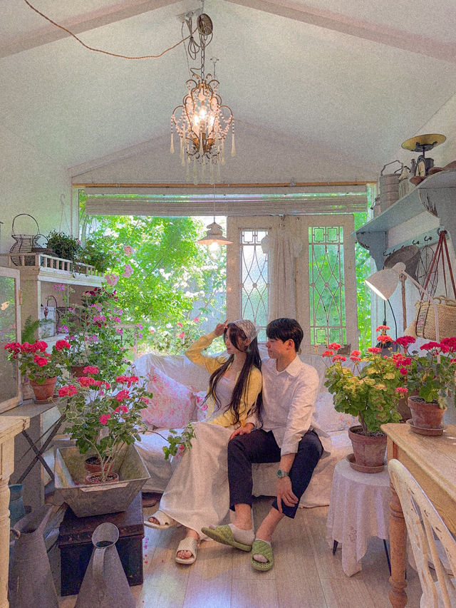 유럽 동화 감성 카페 끝판왕, 경주 카페 미사화 