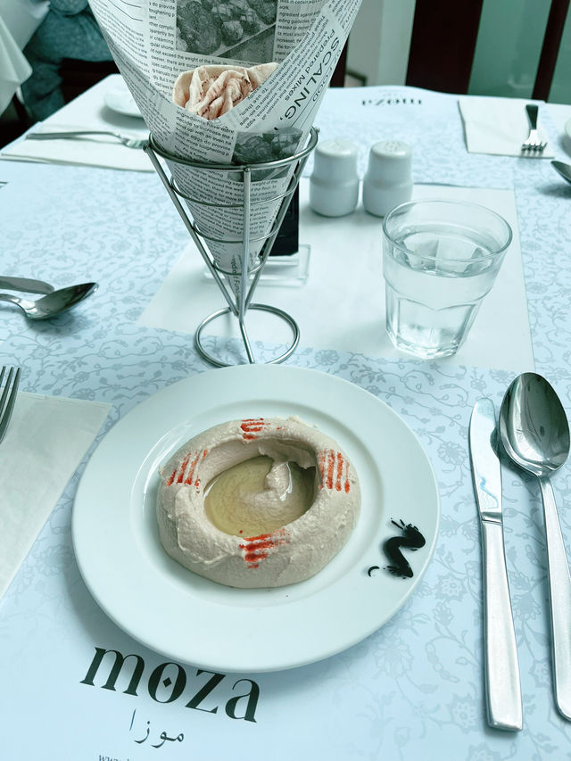 Day 2 Mid-Morning Pause: A Taste of Arabia at Moza Restaurant
