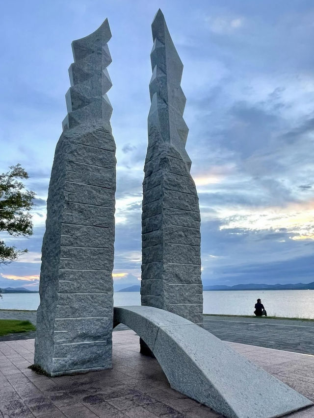 A Peaceful Stroll in Matsue – Lakeside Views & Art Stops