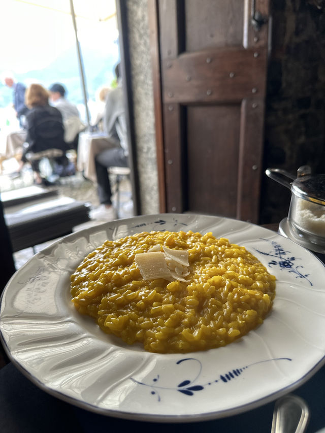 意大利科莫湖🇮🇹湖邊嘆意大利飯😋