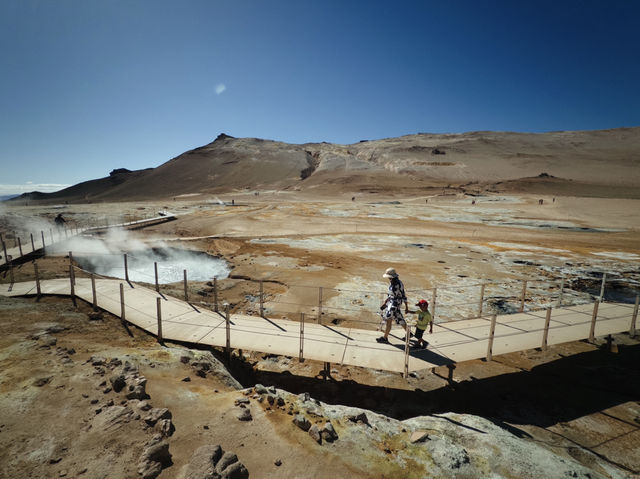 The Breathtaking Wonders of the Hverir Geothermal Area
