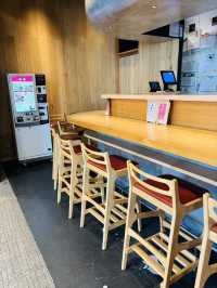羽田空港🇯🇵第3ターミナルの〝金粂〟で絶品生アジフライを食す🤤⟡.·