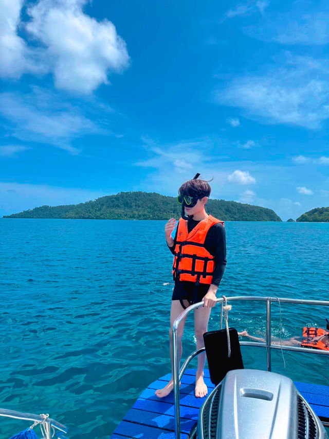 🏊🏻ดำน้ำเกาะห้า และเกาะรอก จังหวัดกระบี่🏖️