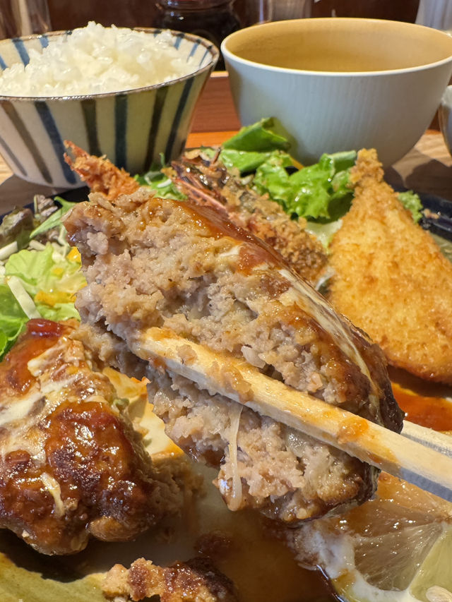 【北九州旅行】夢のトリプル定食🥹✨