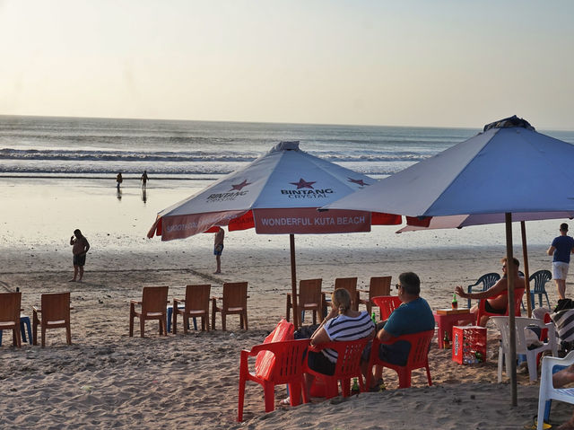 Sundown Stories: Kuta Beach in Golden Mode
