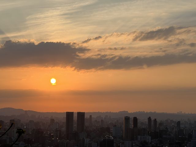 Sunset from Elephant Mountain 