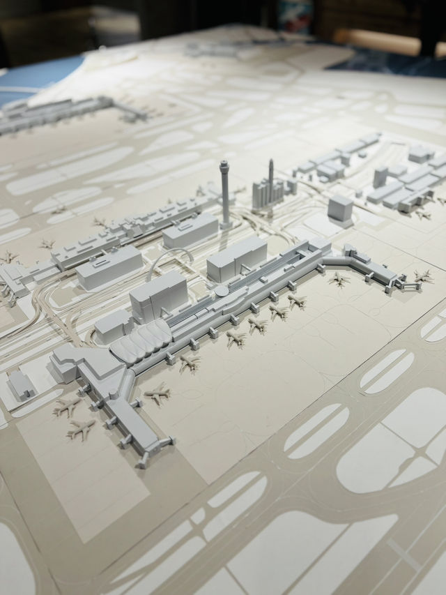 羽田空港🇯🇵第1ターミナルで羽田の歴史を見学ʘʘ⟡.·