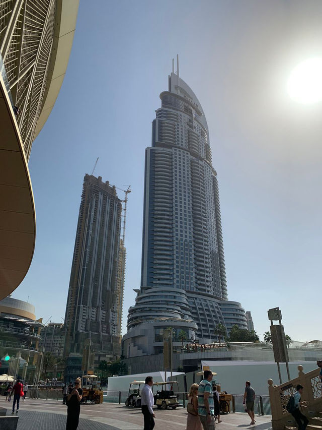 From Sky to Serenity: Burj by Day, Mosque by Magic 🌙