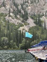 Experience the Serene Beauty of Kolsay Lake in Kazakhstan 🇰🇿