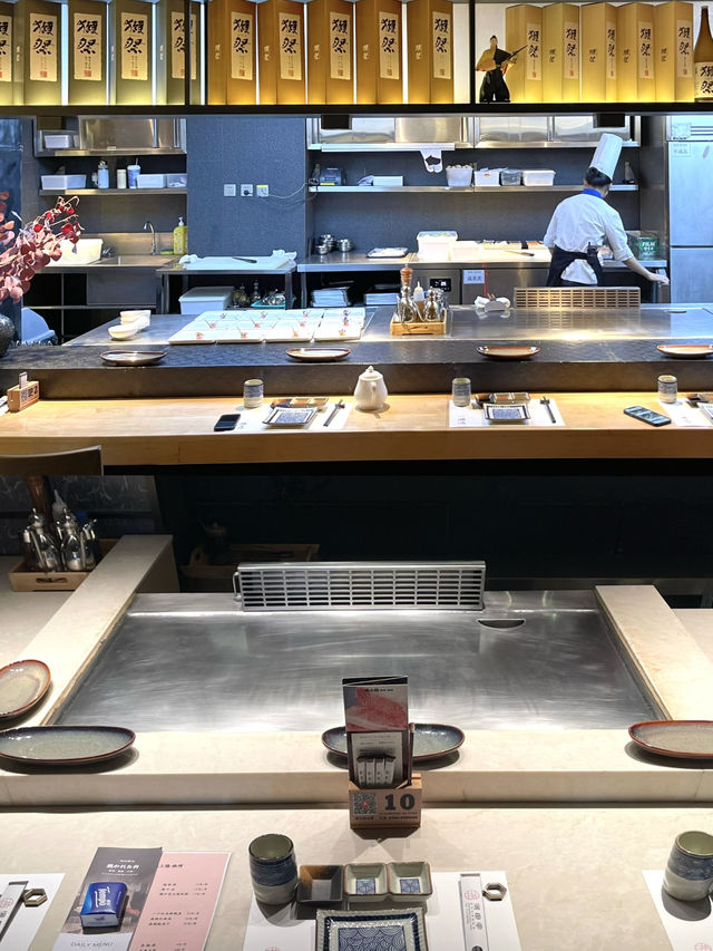 值得回訪的鐵板燒 💕 滿上隱·和牛海鮮燒（丹田城市廣場店）