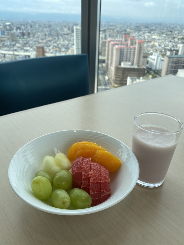 【大阪】ホテル朝食🥞地上100mの「COOKA」