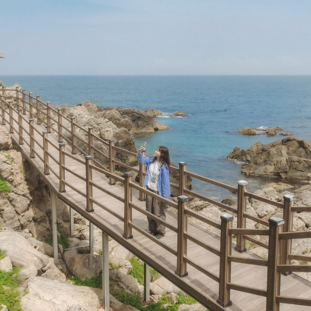 걸으며 데이트하기 좋은 영덕 해맞이공원 