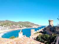 Tossa de Mar is a relaxing town near Barcelona 