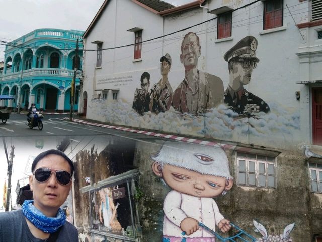 เดินเช็คอิน..สตรีทอาร์ต เมืองเก่าภูเก็ต