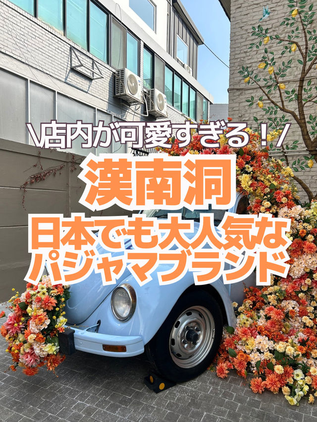 【漢南洞】漢南洞で発見👀♡韓国限定ジェラピケ