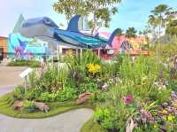 Sea Creatures floating on land! Sculptures to celebrate Singapore Oceanarium's Opening