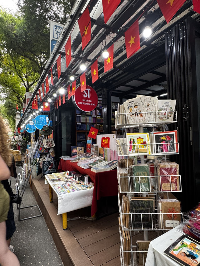 Bookstreet in Ho Chi Minh