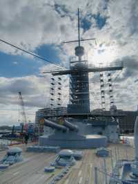 The Mikasa Memorial Warship in Yokosuka