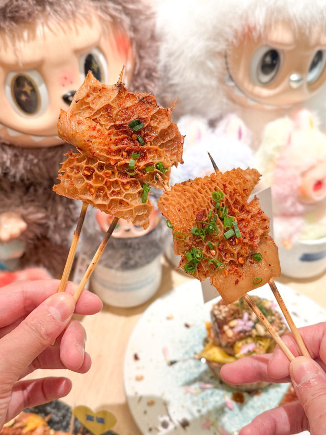 鐘意 labubu 💖 又想食下燒鳥？🔥  