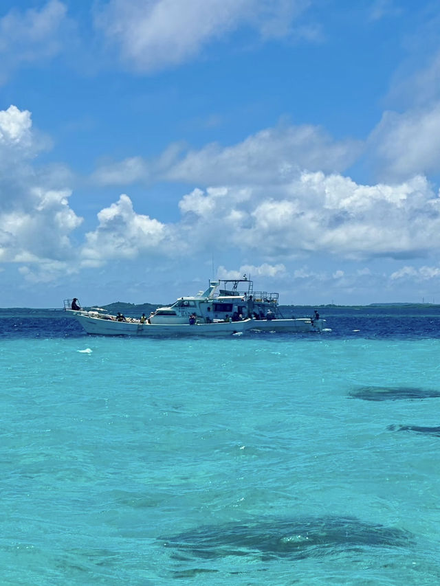 鼓浪嶼號上的極致蔚藍海景 🌊