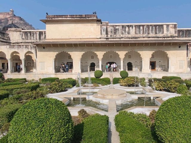 金黃山城中的摩揭陀傳奇#琥珀堡（Amber Fort）-印度捷布 (Jaipur)