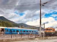 🚉「一座小站，卻能框住最完美的富士山。」