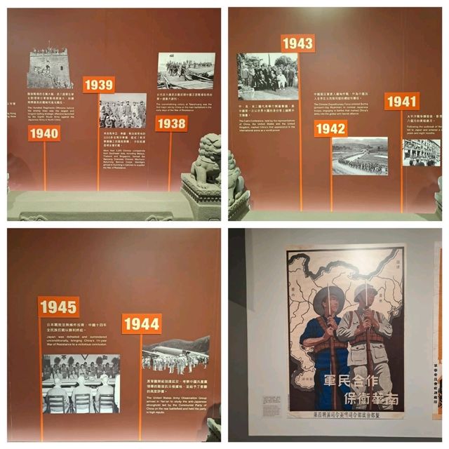 萬聚一心維護和平抗戰勝利80周年展覽的感受