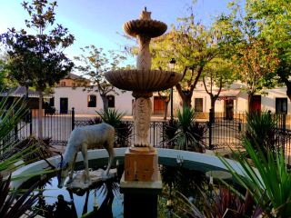 Next to the palace is a beautiful small garden with a modern yet classical appearance.