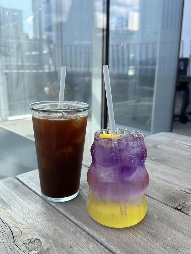 ☕ 강변 루프탑 카페 후기