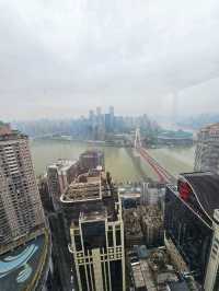 360° City Views & Chic Minimalist Vibes at Mixiyue Scenic Hotel in Chongqing 💫