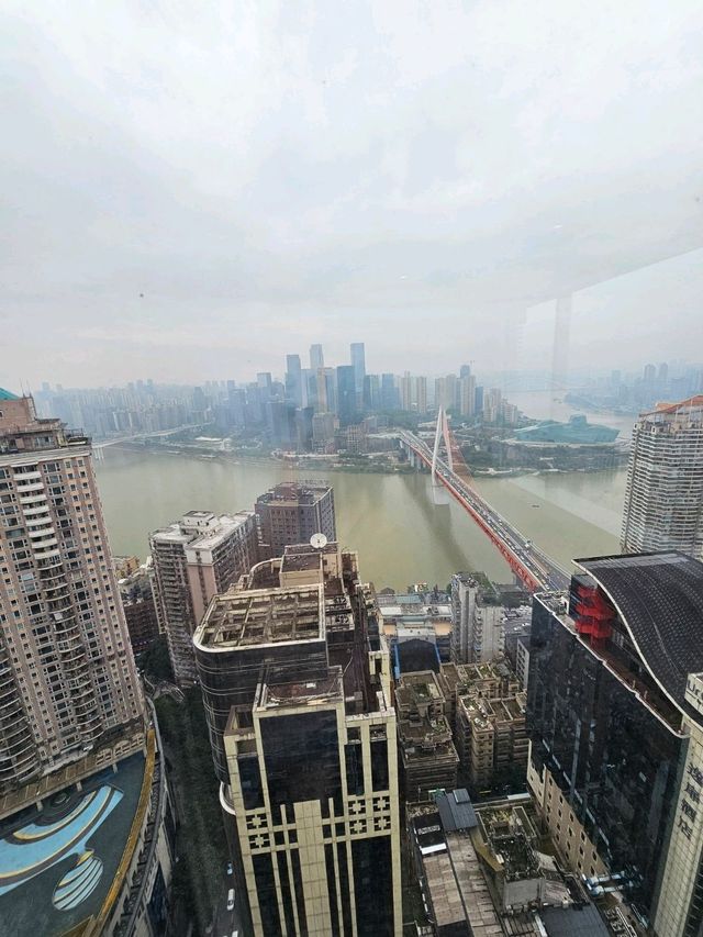 360° City Views & Chic Minimalist Vibes at Mixiyue Scenic Hotel in Chongqing 💫