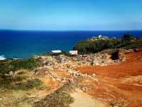 Family Visit to Eluanbi Lighthouse Before Christmas Shopping