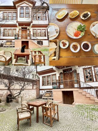 ค่ำคืนอันเงียบสงบในบ้านแบบดั้งเดิมของชาวอมาเซีย 🏡 Melekli Konak ที่พักคุ้มค่าคุ้มราคาเปี่ยมด้วยความอบอุ่น
