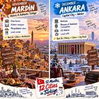 🇹🇷 12 Months, 12 Cities in Türkiye 🗓️
