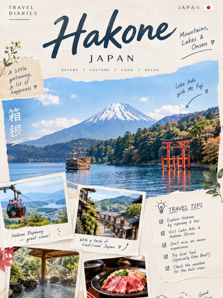 🇯🇵 Hakone, Japan: Mountains, Lake Views & the Art of Slow Travel ⛰️