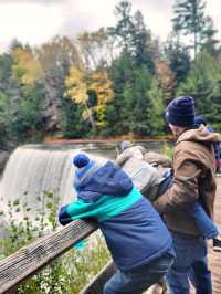 The Majestic Upper Falls are a must see stop in Michigan's U.P.